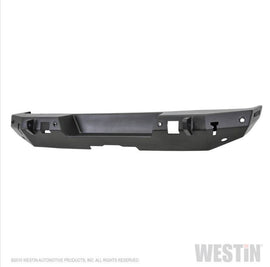 Westin 59-82045 WJ2 Rear Bumper; Steel; w/Sensors; Textured Black;