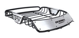 Go Rhino 59017T Classic basket style roof rack comes with no drill cross bar clamps