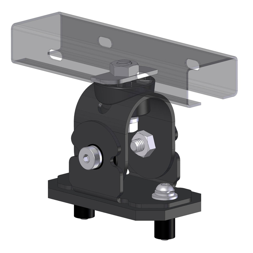 Go Rhino 5910000T SRM Rack Mounting Kit - Adjustable Multi-Axis Mount
