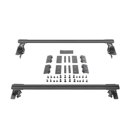 Go Rhino 5935000T XRS Cross Bars - Truck Bed Rail Kit for Mid-Sized Trucks without Tonneau Covers