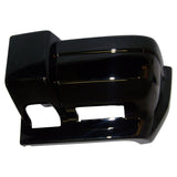 Crown Automotive Jeep Replacement 5DY01DX8AB Gloss Black Left Front Bumper End Cap for 1997-2001 Jeep XJ Cherokee