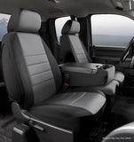 FIA NP99-28GRAY NP90 Series - Neoprene Custom Fit Front Seat Cover- Black/Gray Center Panel