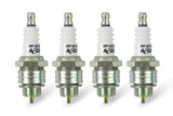 ACCEL 0437S-4 14mm Thread - .375 in Reach - Gasket (Flat) Seat - 4 Pack