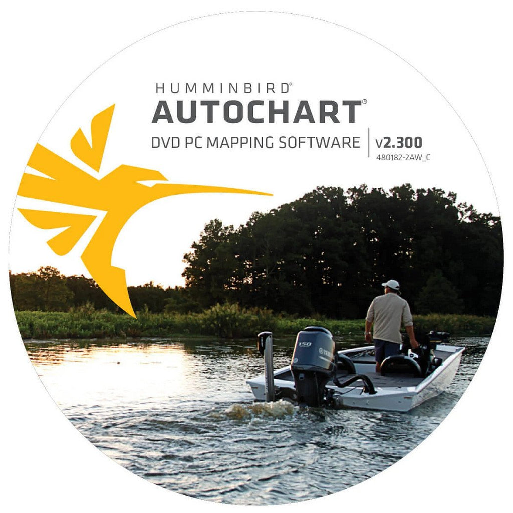 HUMMINBIRD 600031-1 AUTOCHART PC SOFTWARE  N. AMERICA