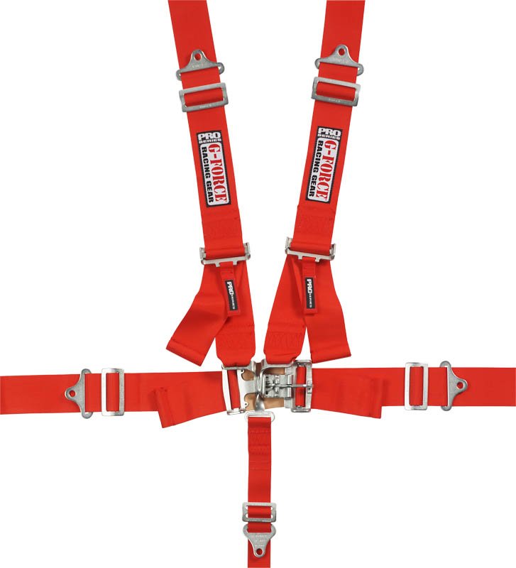 G-FORCE Racing Gear 6000RD PRO 5PT PD-LAP IND-SHLD L&L