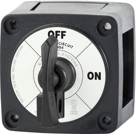 BLUE SEA 6004200-BSS SWITCH BATTERY M ON/OFF LOCKING BLA