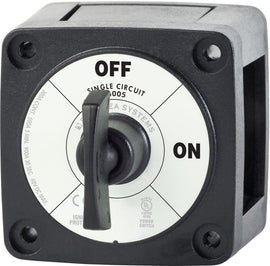 BLUE SEA 6005200-BSS SWITCH BATTERY M ON/OFF W/KEY BLK