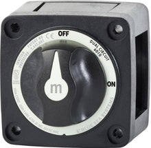Load image into Gallery viewer, BLUE SEA 6010200-BSS SWITCH BATTERY M DUALCIRC BLK