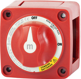 BLUE SEA 6011-BSS SWITCH BATTERY M DUAL CIR