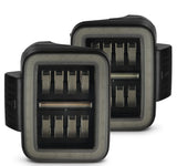 AlphaRex 602050 Prismatic LED Taillights Alpha Black