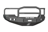 Road Armor 605R5B Stealth Winch Front Bumper; Lonestar Guard; Satin Black; Square Fog Light Holes;