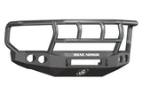 Road Armor 60802B-NW Stealth Non-Winch Front Bumper; Titan II Guard; Satin Black;