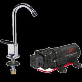 JOHNSON PUMP 61123 FAUCET/1.1GPH PUMP COMBO 12V