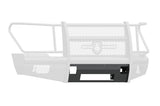 Road Armor 611V-NWP Vaquero Non-Winch Front Bumper; Steel; Satin Black; No Winch Plate;
