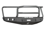 Road Armor 615R5B Stealth Winch Front Bumper; Lonestar Guard; Satin Black; Square Fog Light Holes;