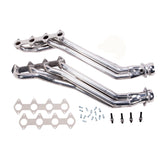 BBK Performance Parts 16410 2005-2010 MUSTANG GT 1 5/8 LONG TUBE EXHAUST HEADERS (POLISHED SILVER CERAMIC)