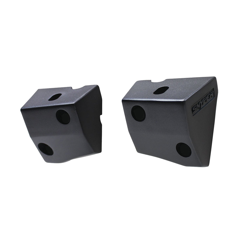 Westin 62-41045 Lower Pillar Mount; For Post Mount LED Lights; Cast Aluminum; Textured Black;