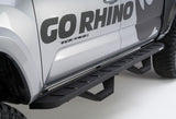 Go Rhino 6303688020PC RB10 Running Boards with Mounting Brackets, 2 Pairs Drop Steps Kit