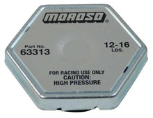 Load image into Gallery viewer, MOROSO 63313 RACING RADIATOR CAP