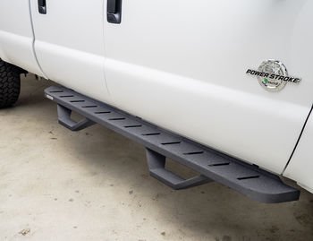 Go Rhino 6340518720PC RB10 Running Boards with Mounting Brackets, 2 Pairs Drop Steps Kit