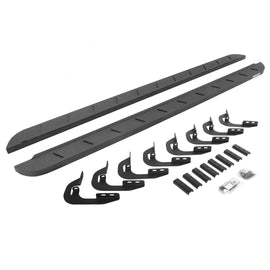 Go Rhino 63405880ST RB10 Slim Line Running Boards with Mounting Brackets Kit