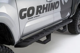 Go Rhino 6342998020PC RB10 Running Boards with Mounting Brackets, 2 Pairs Drop Steps Kit