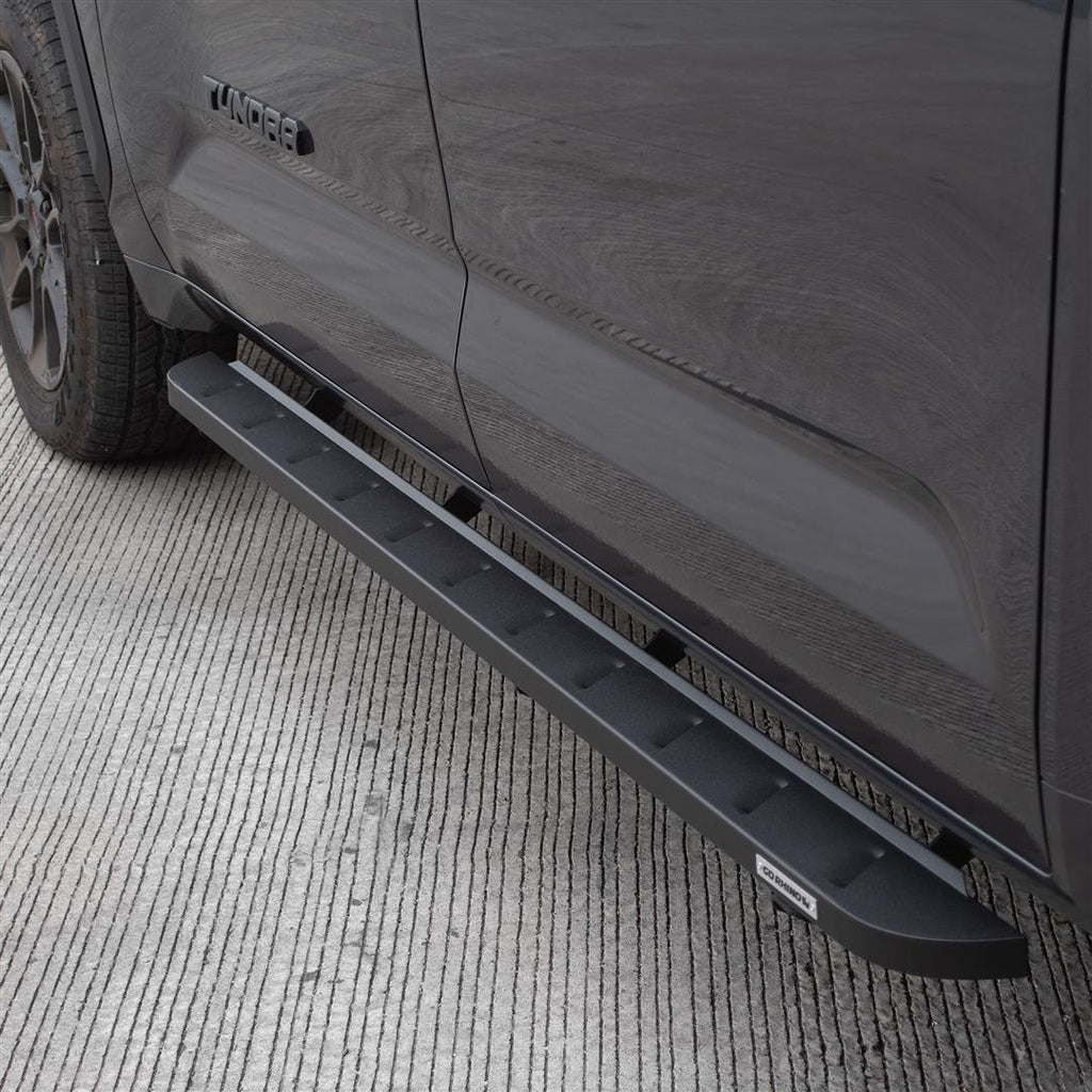Go Rhino 63443687SPC RB10 Slim Line Running Boards with Mounting Brackets Kit- Crew Max
