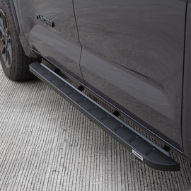 Go Rhino 63443687SPC RB10 Slim Line Running Boards with Mounting Brackets Kit- Crew Max