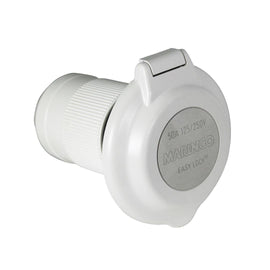 MARINCO 6344EL-BRV 50A CONTOURED INLET