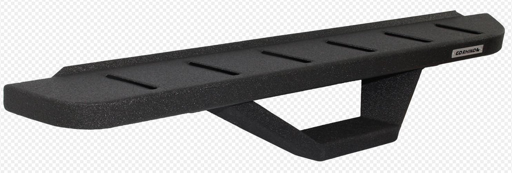 Go Rhino 6349264810T RB10 Running Boards w Mounting Brackets, 1 Pair Drop Steps Kit - Bedliner Coat
