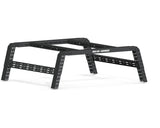 Road Armor 650BRS69B TRECK Bed Rack System; Adjustable; Texture Black; Heavy Duty;