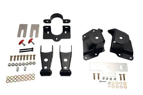 Belltech 6514 4" Drop Leaf Spring Shackle & Hanger Kit (Front Hanger/Rear Shackle)