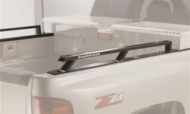 RealTruck Backrack 65517TB Side Rails; w/Tool Box 21 in.; 6.4 Ft. Bed; 10-22 Ram, 02-09 Dodge w/o Rambox