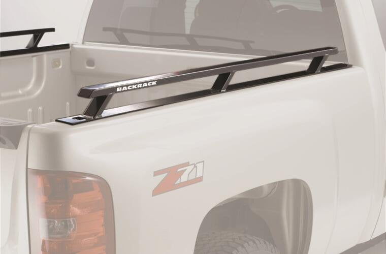RealTruck Backrack 65520 Side Rails Standard; 6.7 Ft. Bed; 14-18 Silv/Sra 1500, 14-19 Silv/Sra HD