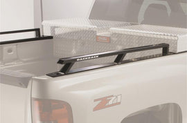 RealTruck Backrack 65522TB Side Rails; w/Tool Box 21 in.; 6.7 Ft. Bed; 19-22 Slv/Sra 1500/19 Slv LD/Sra Ltd