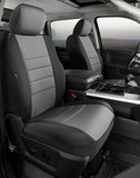 FIA NP97-16GRAY NP90 Series - Neoprene Custom Fit Front Seat Cover- Black/Gray Center Panel