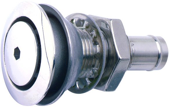 ATTWOOD MARINE 66031-3 FLUSH FUEL VENT ST. SS