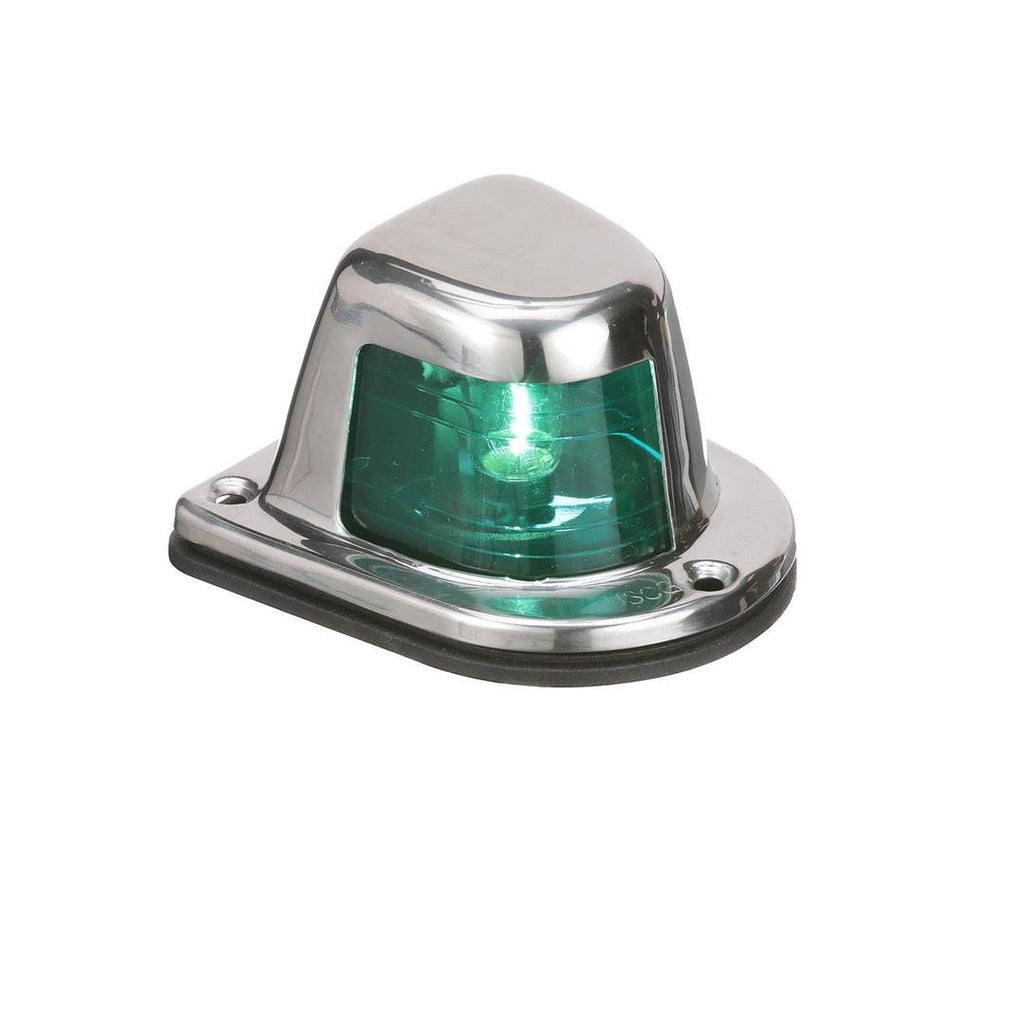 ATTWOOD MARINE 66319G7 SIDE LT SS HORIZONTAL GRN