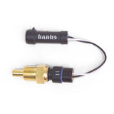 Banks Power 66558 Fluid Temperature Sensor, 0-300 deg F Fluid temperature, 1/8 NPT and 3/8 NPT