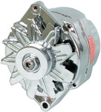 Powermaster Performance 67293 Alternator; 12si; 150 Amp; 100 Idle; 1V Pulley; Polished;