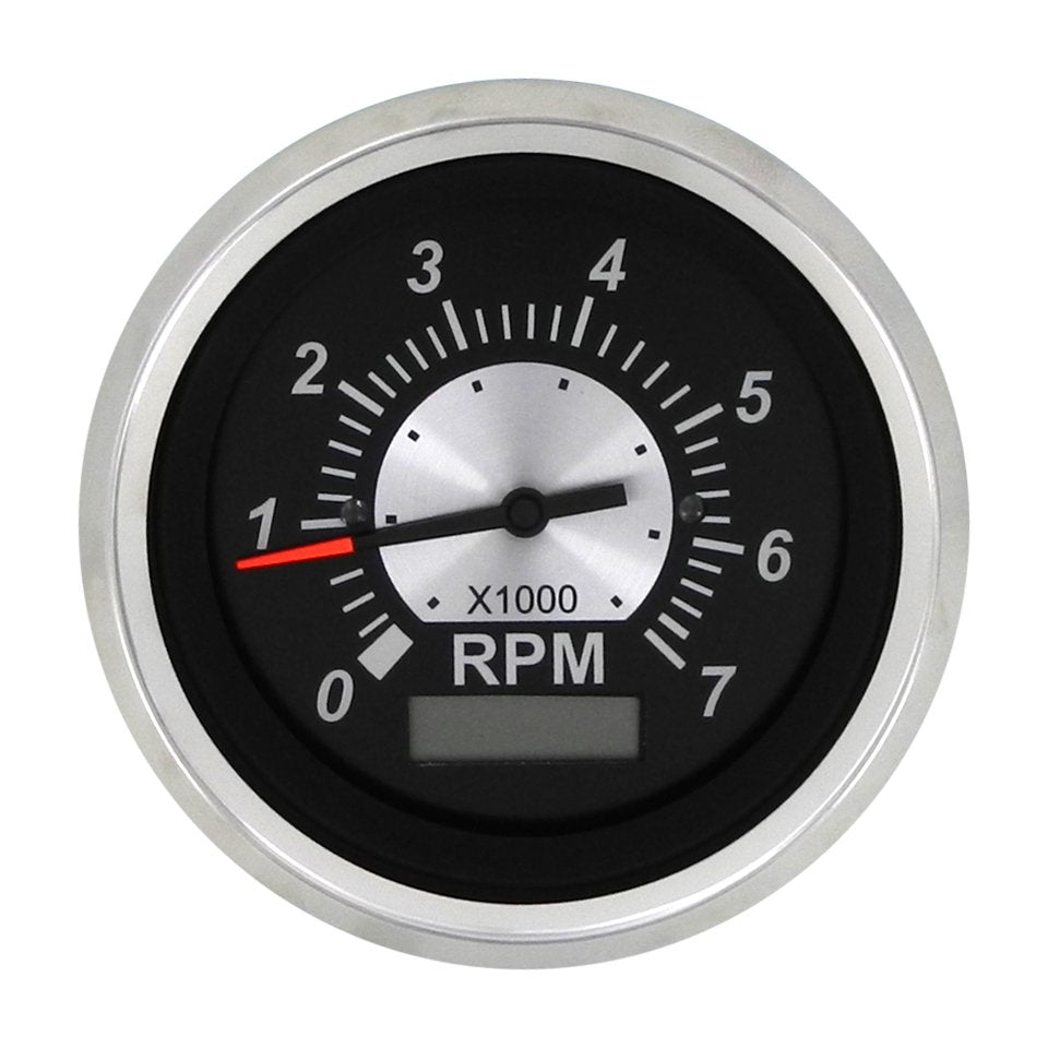 SIERRAMARINE 67364P TACH 7K/HOURMETER  BLACK STERLING 3