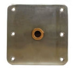 ATTWOOD MARINE 6773-T BASE 7X7 SS THREADED