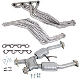 BBK Performance Parts 15193 94-95 MUSTANG 5.0 1-5/8 LONG TUBE HEADERS PLUS MID PIPE (SILVER CERAMIC)