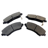 Crown Automotive Jeep Replacement 68003701AA Front Brake Pad Set, Left & Right for Misc. Jeep Dodge, Chrysler, Fiat Vehicles