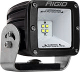 RIGID Industries 681513 2X2 115 Degree DC LED Scene Light, Surface Mount, Black Housing, Single