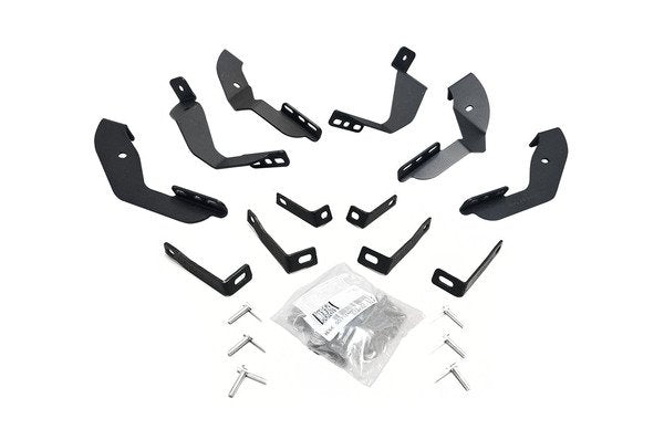 Go Rhino 6840435 OE Xtreme Cab Length Side Steps - MOUNTING BRACKETS ONLY