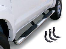 Load image into Gallery viewer, Go Rhino 684404787PS 4" OE Xtreme Side Steps with Mounting Brackets Kit