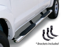 Load image into Gallery viewer, Go Rhino 684409787PS 4" OE Xtreme Side Steps with Mounting Brackets Kit