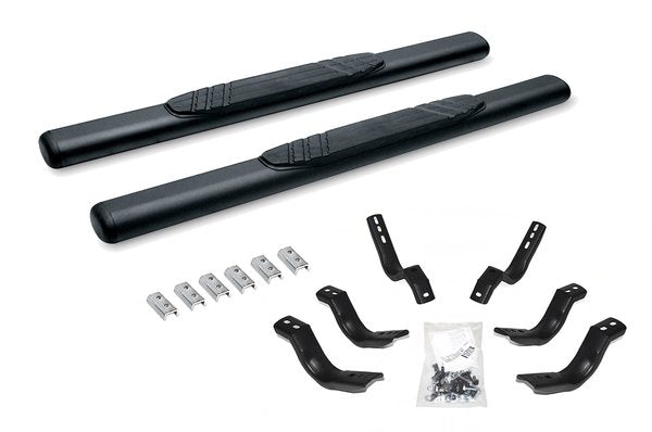 Go Rhino 684412652T 4" OE Xtreme Side Steps with Mounting Brackets Kit