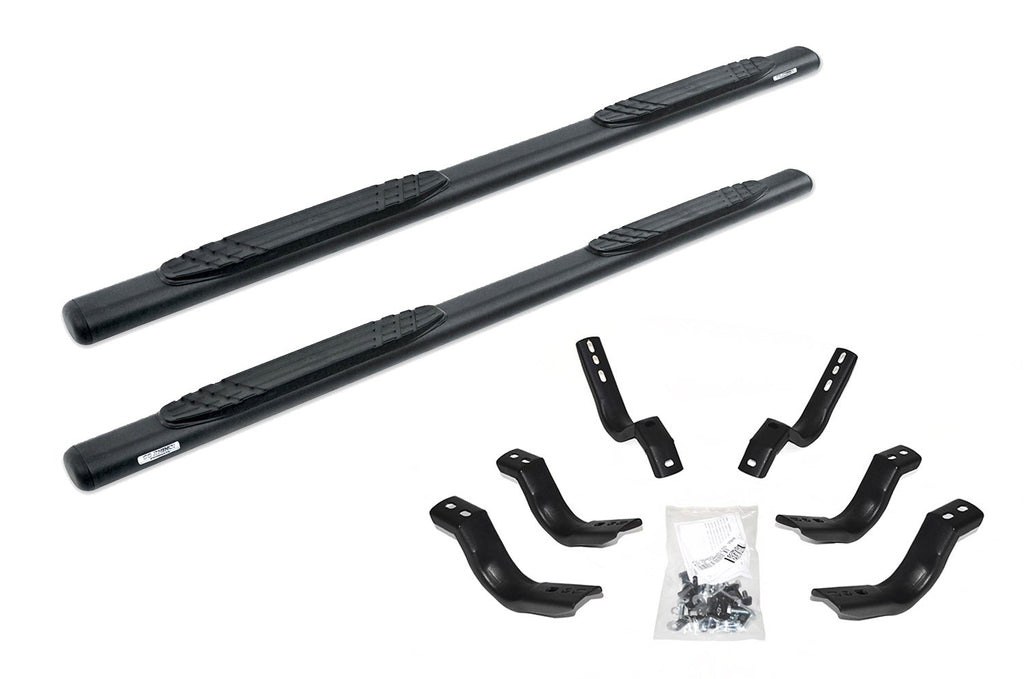 Go Rhino 684415580T 4" OE Xtreme Side Steps with Mounting Brackets Kit